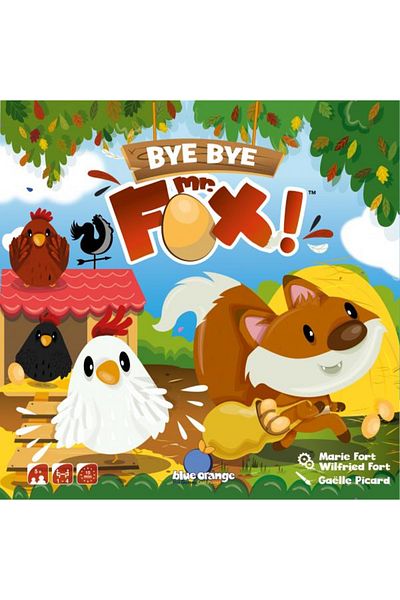 Blue Orange Joc de cooperare Bye bye Mr. Fox