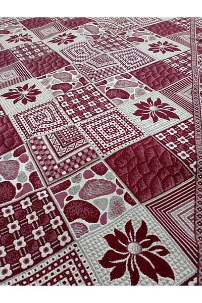 Gereli Home Woven Savan (Claret Red) Carpet Cover 200*300