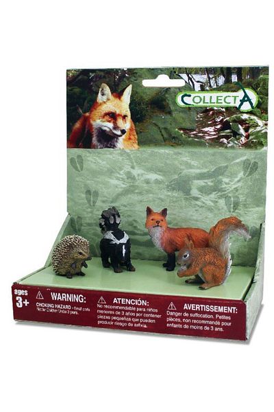 Collecta Σετ 4 ειδωλίων ζώων του δάσους -