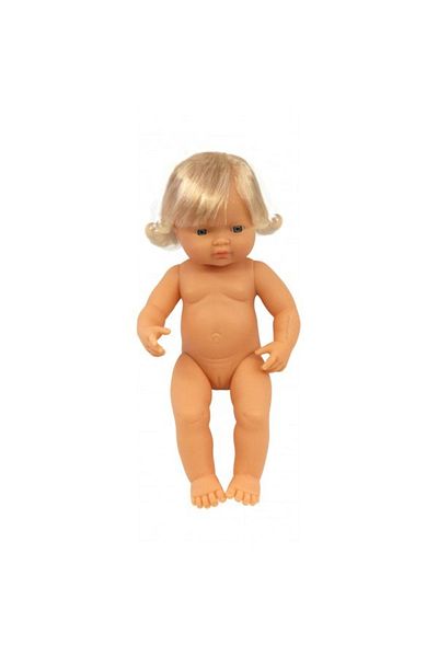 Miniland Panenka Miniland European Baby Girl 38 cm