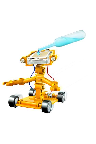 4M Salt-powered Robot Construction Kit, Green Science