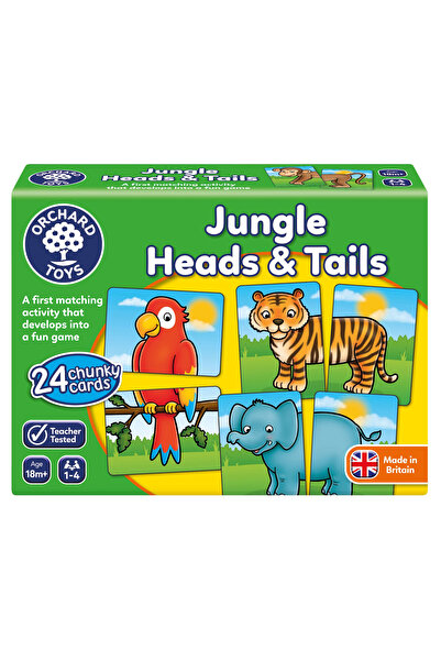 Orchard Toys Joc educativ Jungla - Jungle Heads Tails