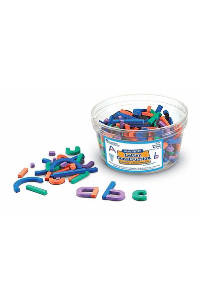 Learning Resources Set constructie magnetic - Litere si cifre