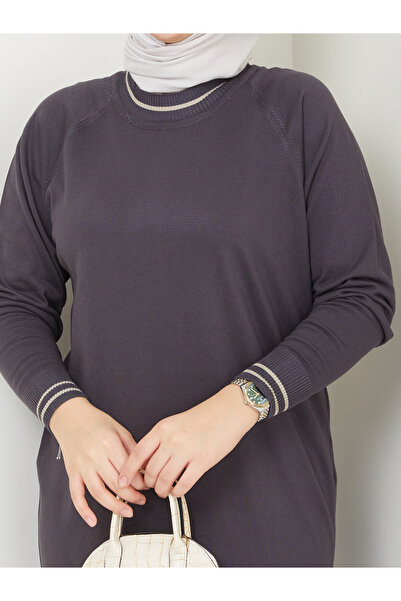 MODAMÜNASİP Υπέροχο Μερσεριζέ Αντιπιλιστικό Άνετο και Κομψό Σετ Δύο Τεμαχίων