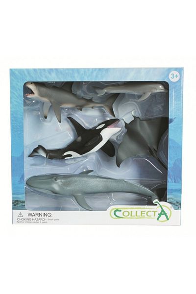 Collecta Σετ 5 Χειροποίητων Φιγουρίνων Θαλάσσιας Ζωής