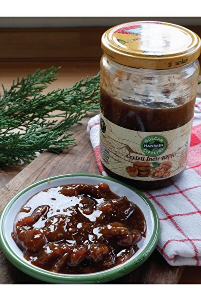 GÜLCAN HANIMIN ÇİFTLİĞİ Cevizli Kuru İncir Reçeli 750 GR