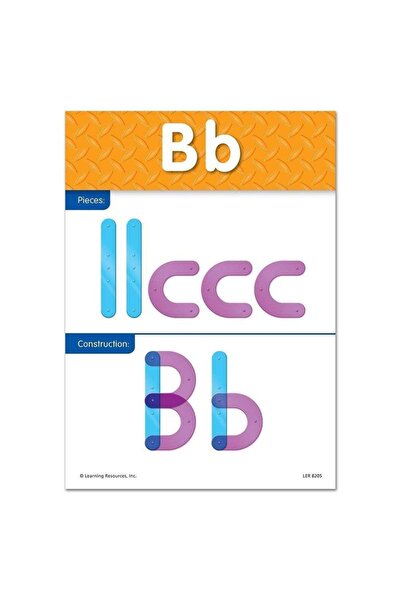 Learning Resources Construieste alfabetul - Set constructie