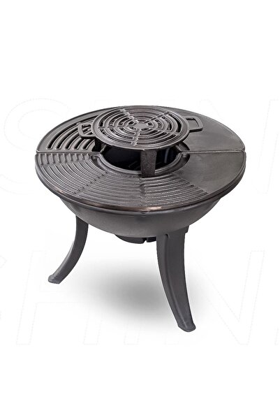KOCHER DÖKÜM BAHCE  ŞÖMİNESI 50 CM BBQ MANGAL ATEŞ CUKURU