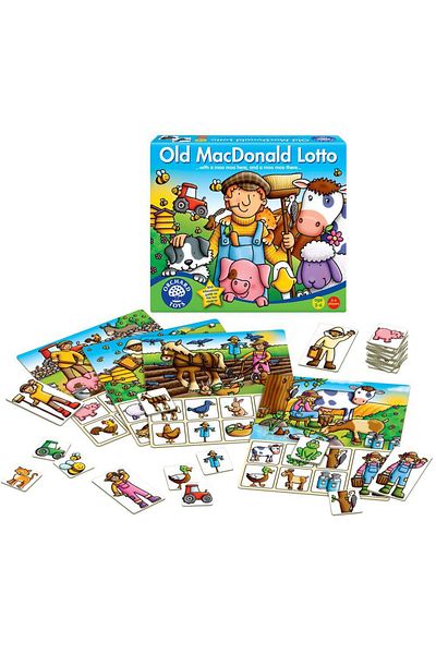 Orchard Toys Joc lotto - Ferma lui Old Macdonald