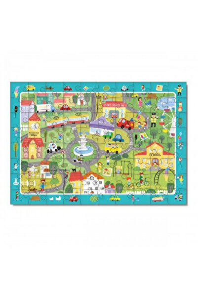 Dodo Puzzle - Orasul (80 piese)