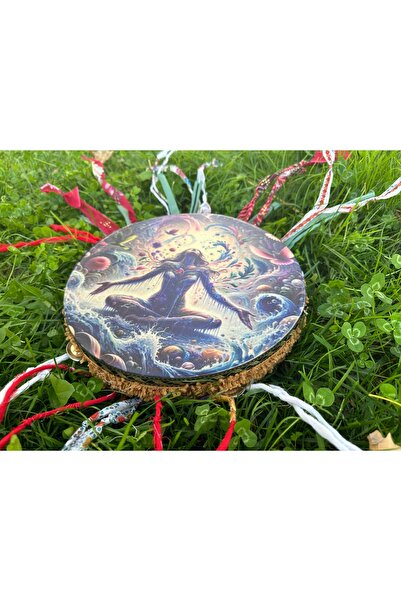 SULTANMUSİCALSHOP Şamandavulu Tokmağı Ile Birlikte 26 Cm Çap