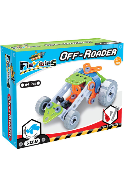 Construct It Kit Stem Flexibil Automobil De Teren