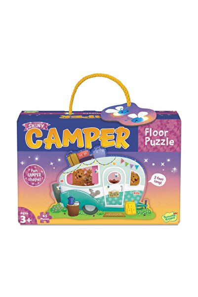 Peaceable Kingdom Puzzle de podea in forma de rulota, παζλ Camper floor