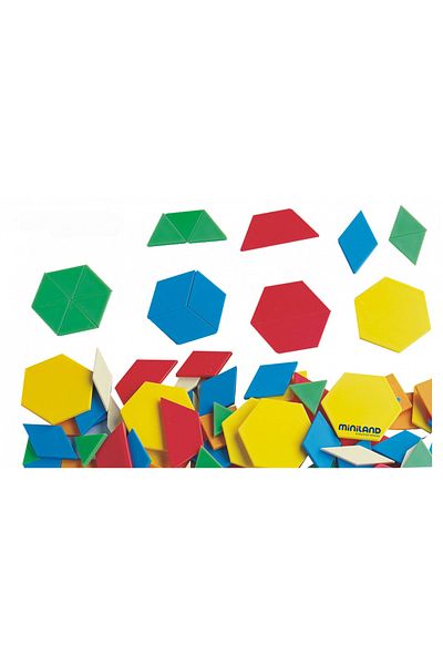 Miniland Forme Geometrice Diverse 250 Buc