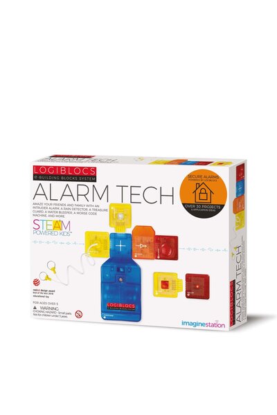 Imagine Station Joc electronic Logiblocs - Set Tehnologic cu Alarmă