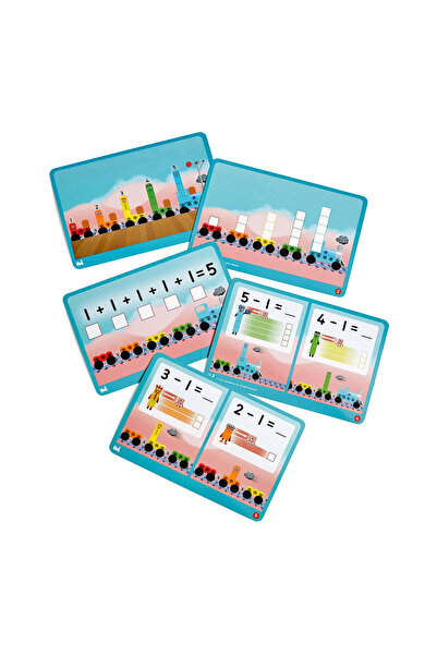 Hand2Mind Mathlink™ kostky Číselné bloky - Trainulet Express