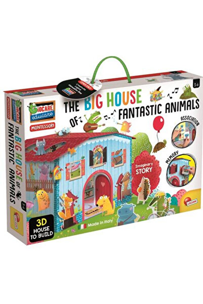 Lisciani Joc Montessori - Casuta animalelor fantastice