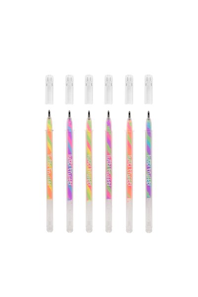 Ooly Pixuri cu gel colorate parfumate Tutti Fruitti - Set de 6
