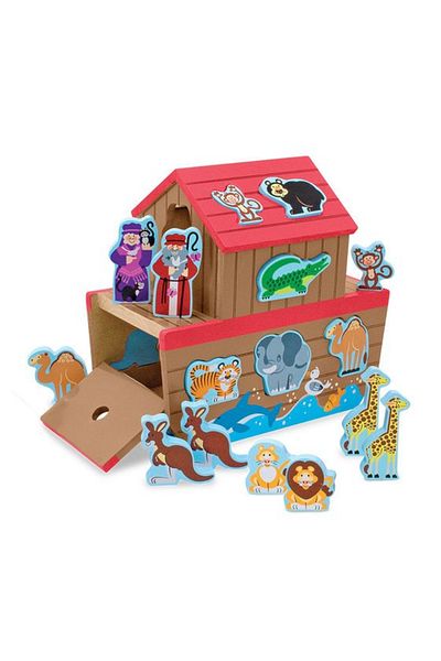 Melissa & Doug Ξύλινο σετ παιχνιδιού Περιπέτειες στη θάλασσα
