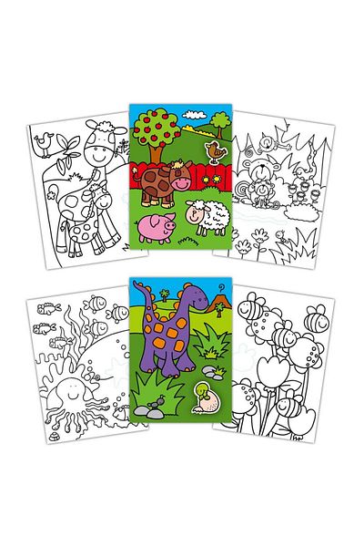 Galt Early Activities: First coloring book with stickers