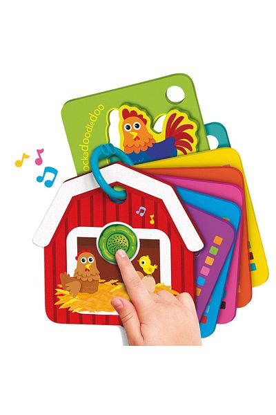 Reig Musicales Puzzle karty se zvuky - Hospodářská zvířata