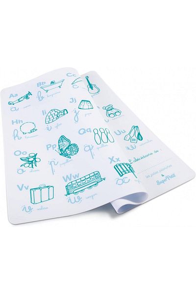 SUPERPETIT Silicone coloring page - ALPHABET