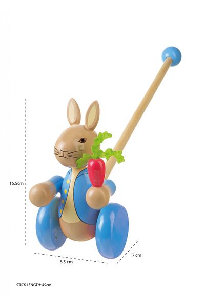 Orange Tree Toys Παιχνίδι ώθησης Peter Rabbit,