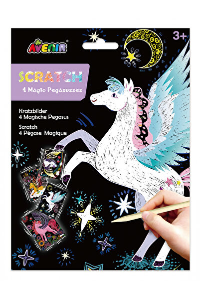 AVENİR Set de razuit - 4 Cai inaripati Pegas