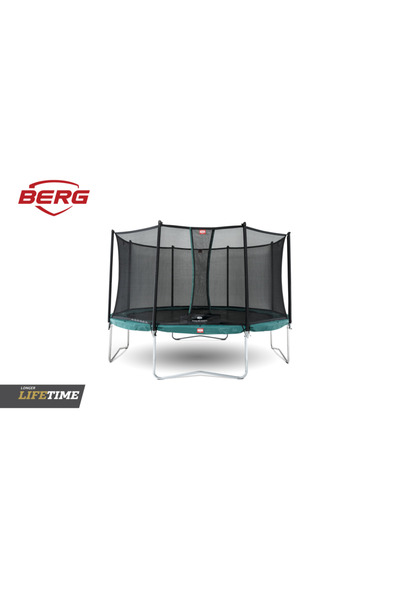 Berg Toys Κανονικό Τραμπολίνο Berg Favorit με Comfort 380 Net