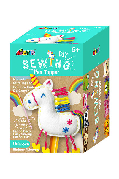 AVENİR Σετ χειροτεχνίας DIY - διακοσμητικό topper για μολύβι - Μονόκερος