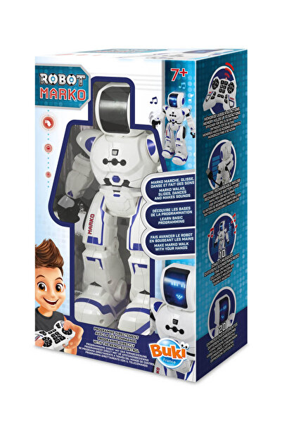 Buki France Marko - Robot fara asamblare cu telecomanda si 20 functii