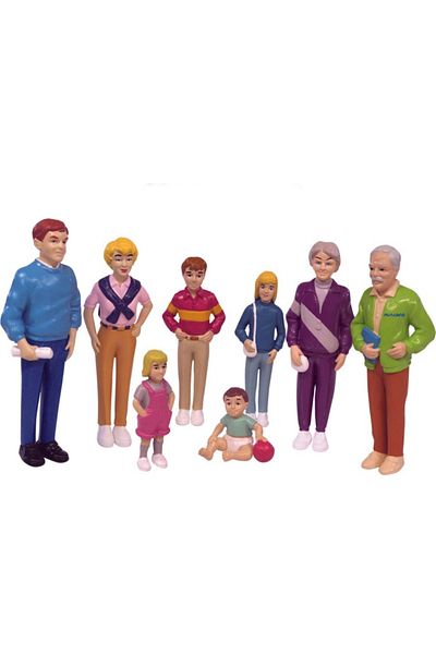 Miniland Familie de europeni Miniland 8 figurine