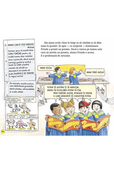 Editura Portocala Albastra Autobuzul magic. Sa exploram simturile - Joanna Cole