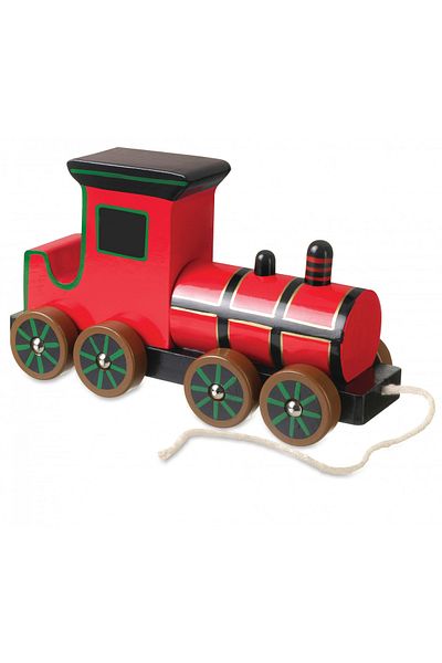 Orange Tree Toys Παιχνίδι έλξης ατμομηχανής,