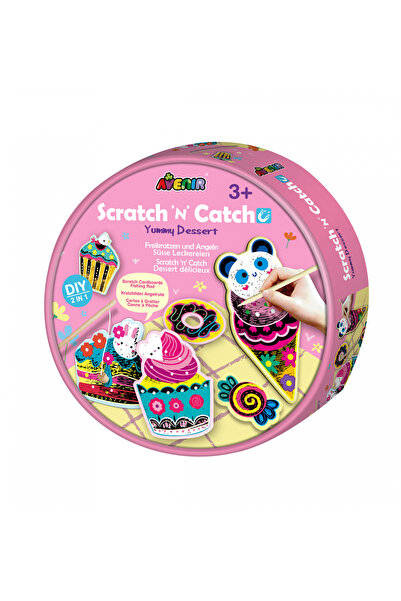 AVENİR Joc de pescuit 2in1 razuibil - Scratch N Catch-Desert delicios