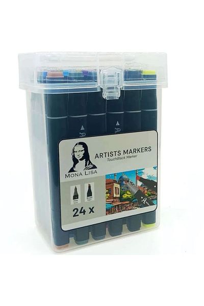 Monalisa Mona Lisa Touchblack - 48 Color Marker