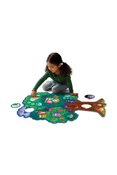 Peaceable Kingdom Hoot Owl Hoot puzzle z podea ve tvaru stromu s bufnitem