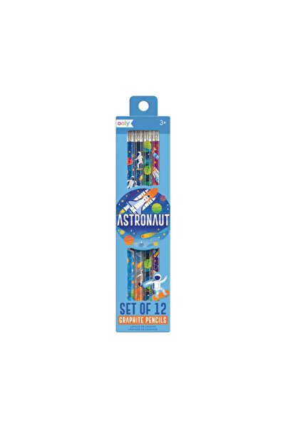 Ooly Creioane grafit HB Astronaut- Set de 12