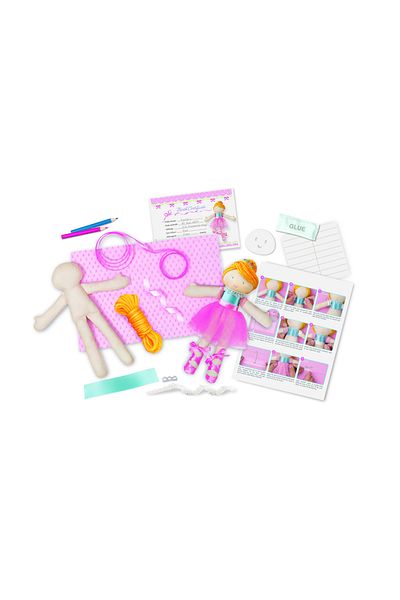 4M Creative set Make your own doll - Ballerina