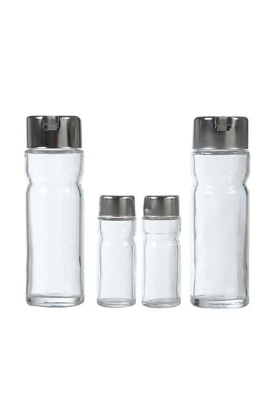 Mudo Concept 5Five Oil and Salt Shaker Set of 4 - with Metal Stand