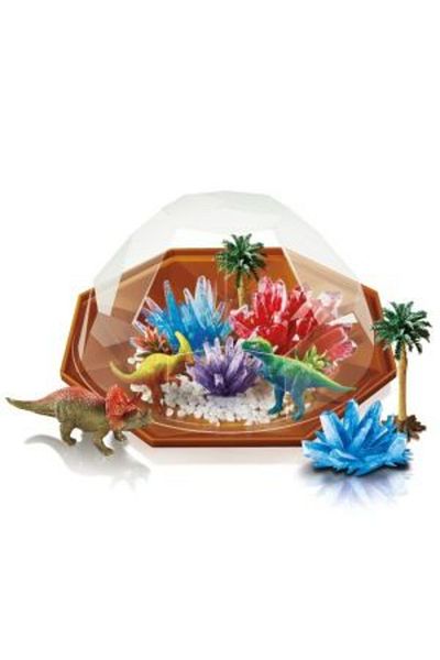 4M Crystal growing experiment set, Dinosaur terrarium