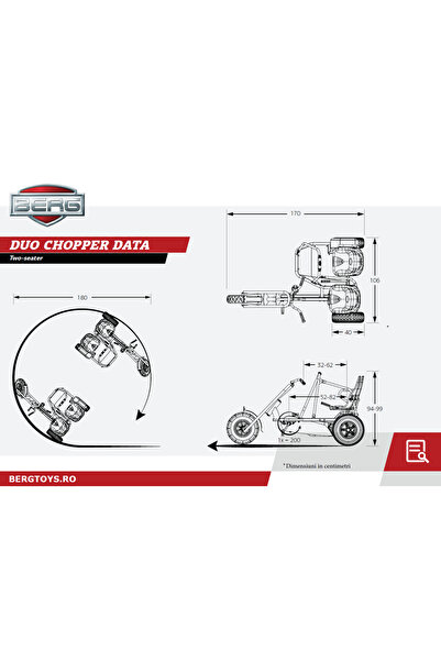 Berg Toys Motokára BERG XL Duo Chopper BF