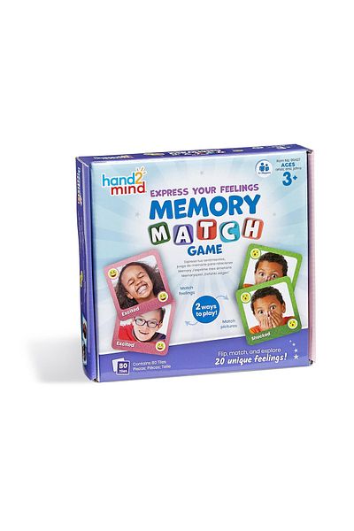 Hand2Mind Joc de memorie - Totul despre emotii