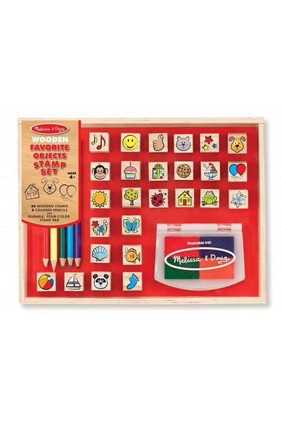 Melissa & Doug Σφραγίδες Αγαπημένα Αντικείμενα της Melissa και του Doug