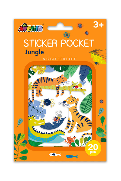 AVENİR Set cu abtibilduri - Jungla