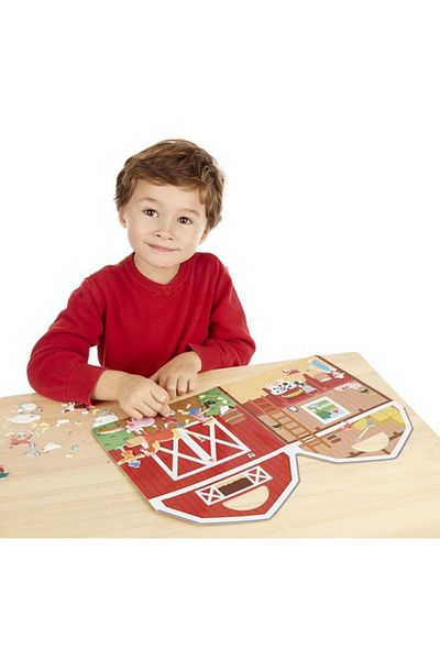 Melissa & Doug Melissa a Doug Farma Nadýchané samolepky