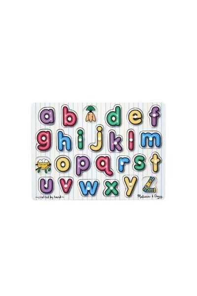 Melissa & Doug Dřevěné puzzle s abecedou
