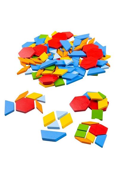 BigJigs Joc creativ - Mozaic - Joc Educativ si interactive pentru copii