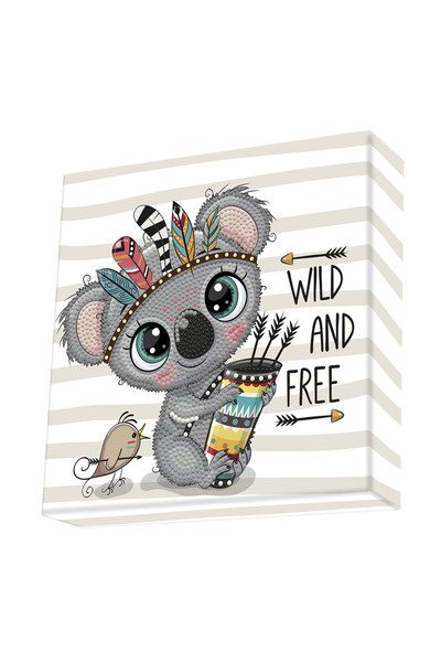 diamond dotz Set creativ tablou Wild and Free, pictura cu diamante