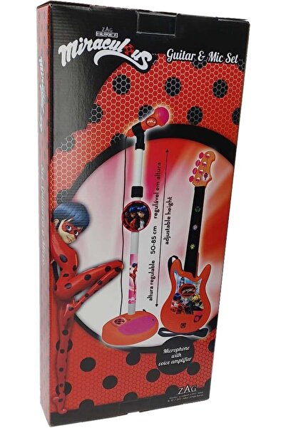 Reig Musicales Комплект читара и микрофон Miraculous